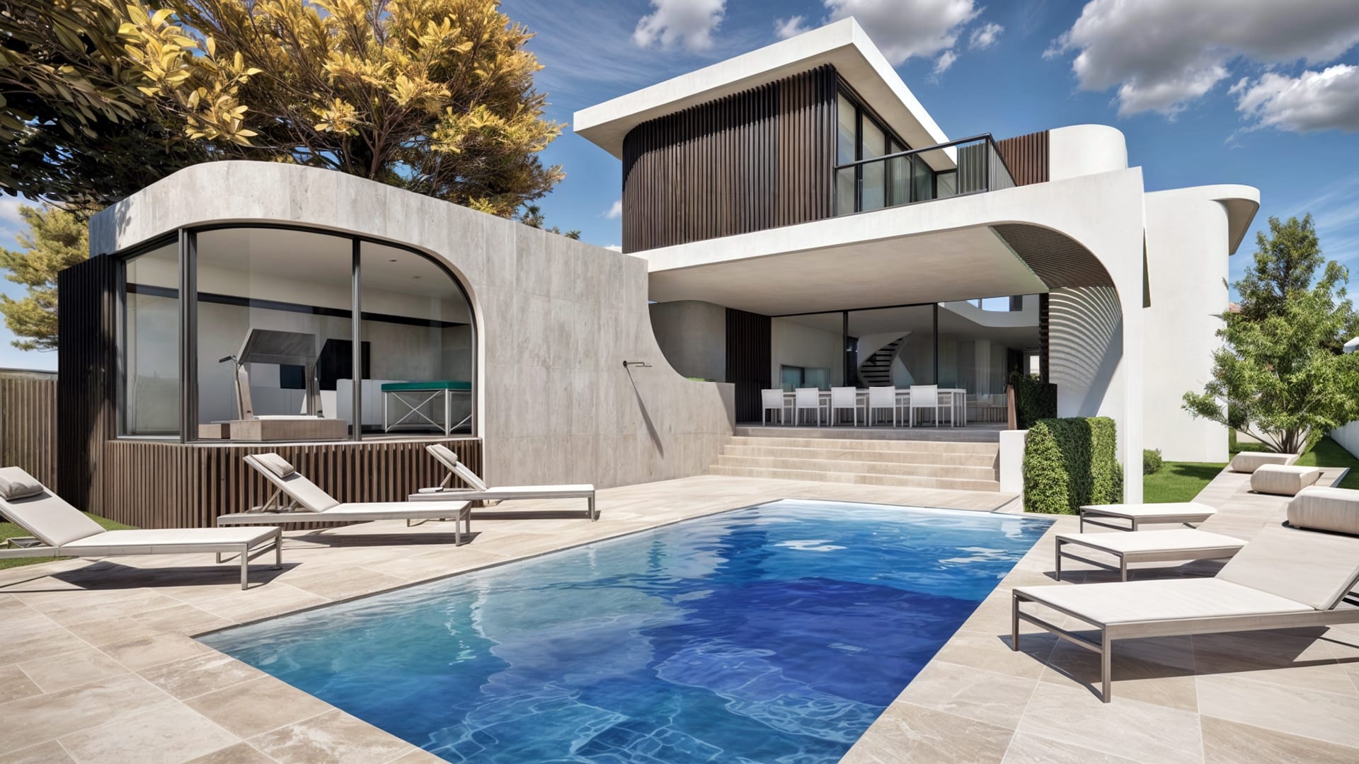 Pool terrace